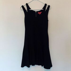 Betsey Johnson Dual Strap Dropped Waist Dress Size 2 EUC